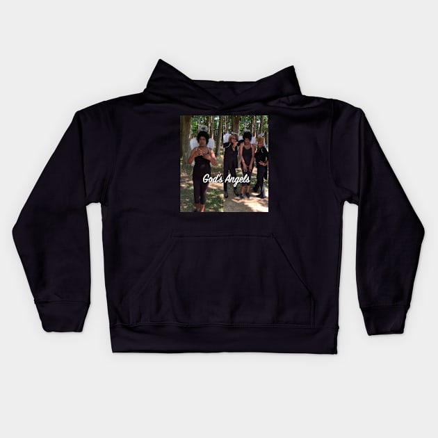 See God's Angels Kids Hoodie by Old Skool Queene 4 U